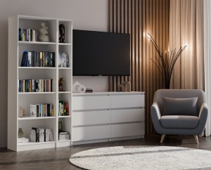 Regál Onyx R25 bílý (8/8)