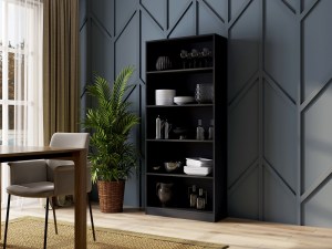 Regál Onyx R80 černý (3/4)