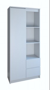 Regál RS-80 BILY Bílý (3/5)