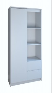 Regál RS-80 BILY Bílý