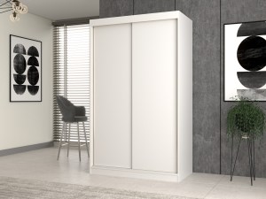 Šatní skříň IGA 120 bílá (13/15)