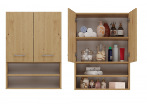 Skříňka nad pračku POLA MINI DK Dub artisan (7/7)