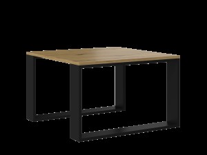 STOLIK KAWOWY ŁAWA LOFT MODERN MINI DĄB ARTISAN CZERŃ (2/9)