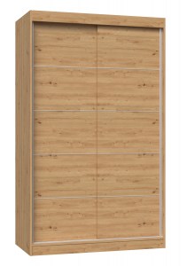 SZAFA IGA 120 - DĄB ARTISAN ZE SZPROSAMI
