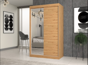 SZAFA IGA 120 Z 1 LUSTREM - DĄB ARTISAN (2/5)