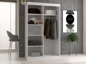 SZAFA IGA 120 Z 1 LUSTREM - DĄB ARTISAN (4/5)