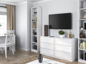 Vitrína PAFOS W40 bílá (5/7)