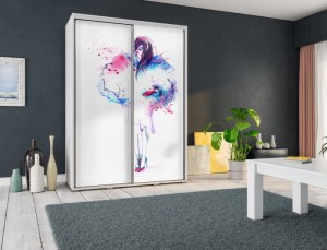 Šatní skříň PENELOPA 155 Fashion