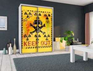 Šatní skříň PENELOPA 155 Keep out