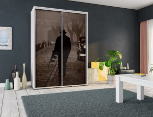 Šatní skříň PENELOPA 155 Mafie