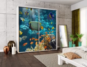 Šatní skříň PENELOPA 205 Akvarium