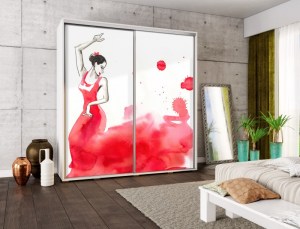 Šatní skříň PENELOPA 205 Flamenco