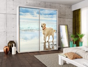Šatní skříň PENELOPA 205 Golden 2