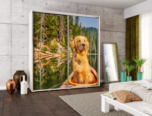 Šatní skříň PENELOPA 205 Golden 3