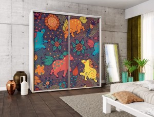Šatní skříň PENELOPA 205 Koňíci