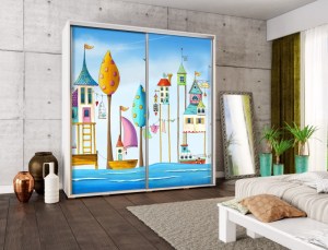 Šatní skříň PENELOPA 205 Kouzelné domky