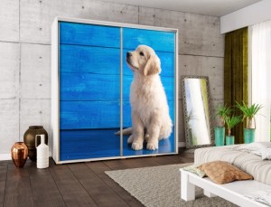 Šatní skříň PENELOPA 205 Malý Golden
