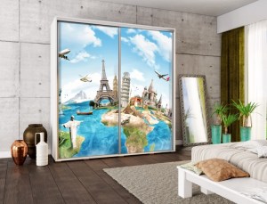 Šatní skříň PENELOPA 205 Mapa