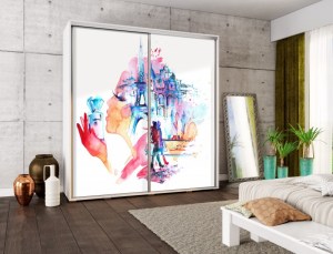 Šatní skříň PENELOPA 205 Paříž