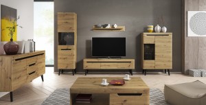 Ilustrační foto - Komoda NORDI NK107 dub artisan (3/4)