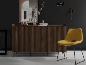 Komoda ADEMO 3D - ořech (2/2)