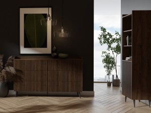 Komoda ADEMO 6SZ - ořech (2/4)
