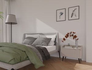 Noční stolek ADEMO - kašmír (2/2)