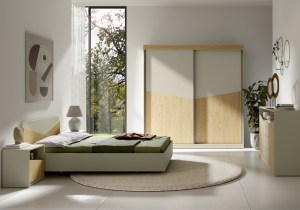 Postel ASTON 145x205 - dub + béžová (2/2)