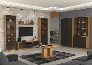 Ilustrační foto - Šatní skříň FLAWIA 180 3D2S (6/8)