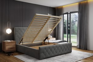 Postel MODEL 01 160x200 světlezelená - MAGIC VELVET 2227 (7/8)