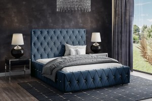 Postel MODEL 06 120x200 modrá - MAGIC VELVET 2226 (4/6)