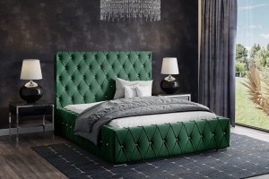 Postel MODEL 06 160x200 zelená - MAGIC VELVET 2225 (4/6)