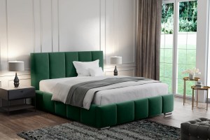 Postel MODEL 09 120x200 zelená - MAGIC VELVET 2225 (4/6)