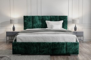 Postel MODEL 09 120x200 zelená - MAGIC VELVET 2225 (5/6)