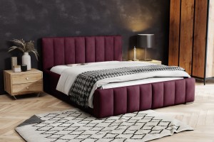 Postel MODEL 10 120x200 bordó - MAGIC VELVET 2202 (4/6)