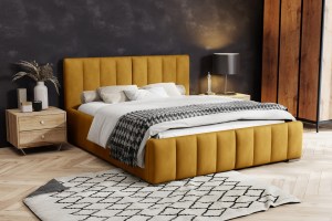 Postel MODEL 10 120x200 hořčicová - MAGIC VELVET 2212 (4/6)