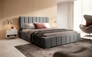 Postel MODEL 10 140x200 šedá - MAGIC VELVET 2217 (4/6)