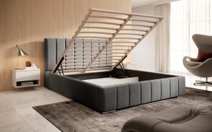 Postel MODEL 10 140x200 šedá - MAGIC VELVET 2217 (6/6)
