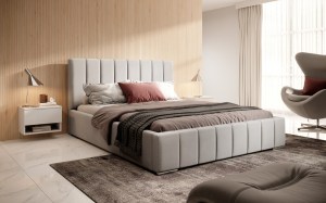 Postel MODEL 10 140x200 šedá - MAGIC VELVET 2240 (4/6)