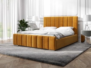 Postel  MODEL 12 120x200 hořčicová - MAGIC VELVET 2228