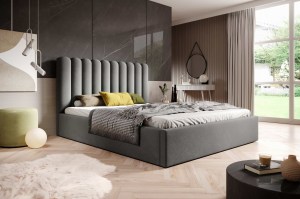 Postel MODEL 13 200x200 šedá - MAGIC VELVET 2217