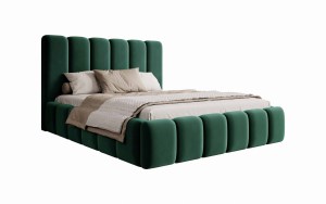 Postel MODEL 14 140x200 zelená - MONOLITH 37 (2/3)