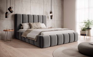 Postel MODEL 14 180x200 šedá - MONOLITH 85