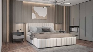 Postel MODEL 16 180x200 béžová - MONOLITH 04
