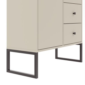 Komoda LINEA 1D3S kašmírová (4/4)