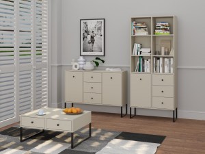 Konferenční stolek LINEA 2S kašmírový (3/4)