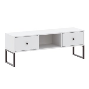 RTV stolek LINEA 2S bílý