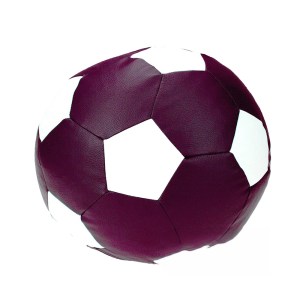 Dětský taburet MÍČ 40 cm - fialová + bílá