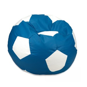 Dětský taburet MÍČ 40 cm - tyrkysová + bílá
