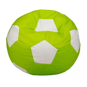 Dětský taburet MÍČ 40 cm - zelená + bílá